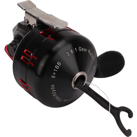 Vismolen Aluminiumlegering Metaal Rood 3.6:1 Versnellingsverhouding Spinning Baitcasting Spoel Vissen black