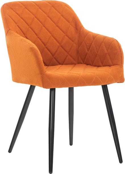 CLP Shila Eetkamerstoel Stof oranje