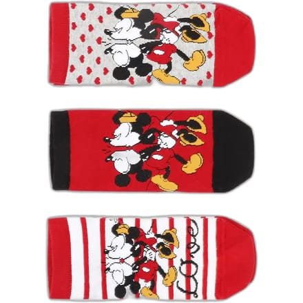 Damessokken Disney M&M Love (x6)