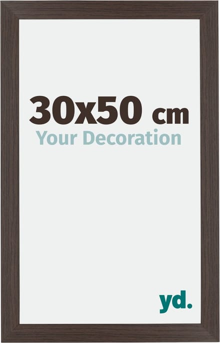 Your Decoration - Fotolijst 30x50 cm - MDF - Eiken Donker - Mura