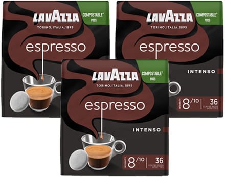 Lavazza - Espresso Intenso - 3x 36 pads