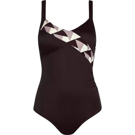 Vrouwelijke voorgevormde bandeau badpak zonder beugels Lisca Toulouse Shapewear