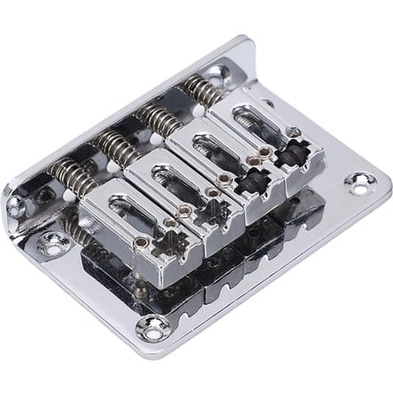 4-Snarige Vaste Brug Vervanging Elektrische Gitaar Bas Ukulele Snaarinstrument Accessoires gray