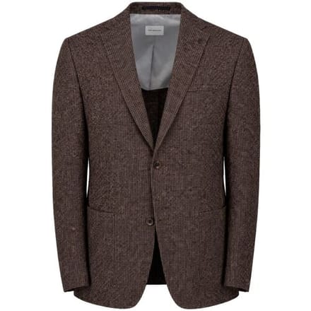 Roy Robson Colbert Light Tweed Donker Bruin / male