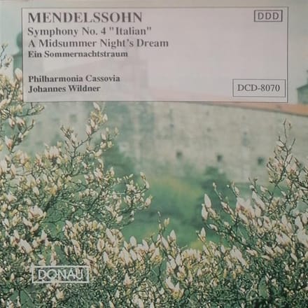 Leonidas Kavakos - Symphony No.4 'italian' (CD)