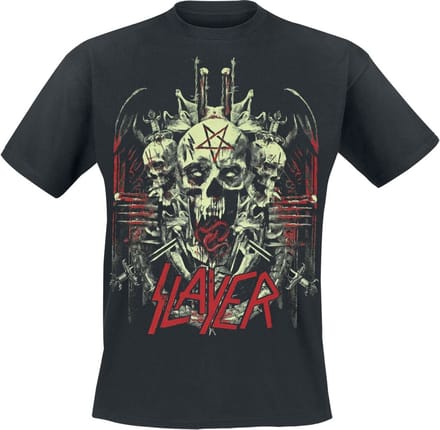 Slayer Demonic Glow Heren T-shirt - zwart - S