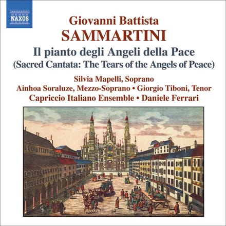 Capriccio Italiano Ensemble, Daniele Ferrari - Sammartini: Il Pianto Degli Angeli Della Pace (CD)