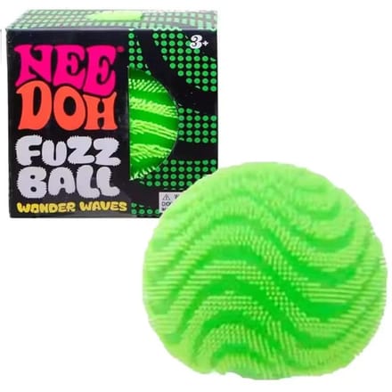 Fuzz Ball Sensorisch Knijpspeeltje NeeDoh Sensorisch Squishy Speeltje Wonder Waves Gestructureerde Stressverlichter Fidget Bal voor Volwassenen Kinderen
