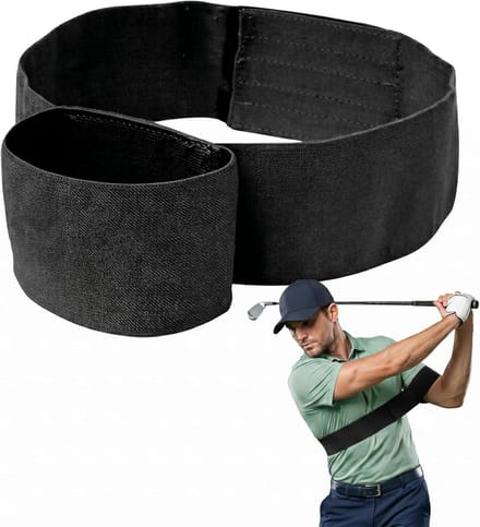 Verstelbare golf swingtrainer voor armen, slider en elastische correctiearmband voor effectieve indoor en outdoor training
