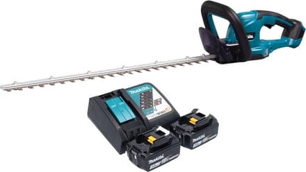 Makita DUH 607 RF2 accu-heggenschaar 18 V 60 cm + 2x accu 3,0 Ah + oplader