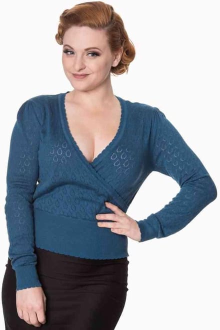 Dancing Days - BASIC INSTINCT Pullover/trui - 2XL - Blauw