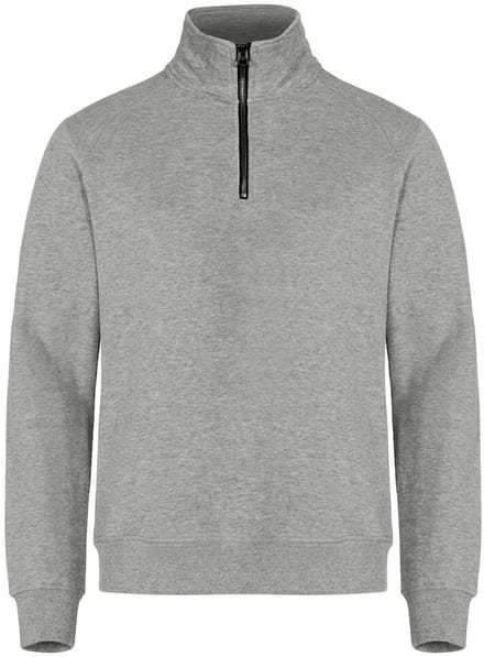 Clique Classic Half Zip 021043 - Grijsmelange - M