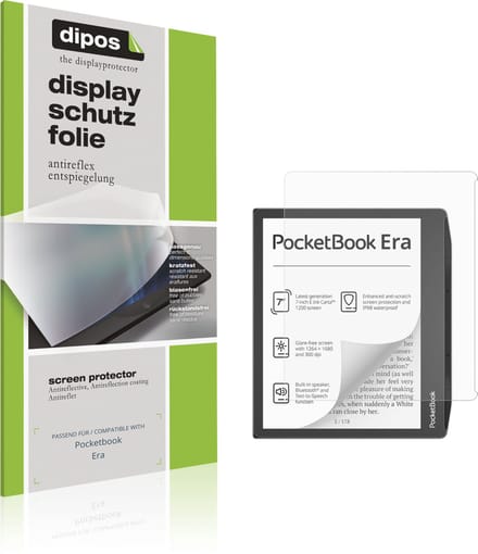 dipos – 2x Matte Beschermfolie geschikt voor Pocketbook Era | Krasbestendige & antireflecterende Screenprotector Ultra-Thin