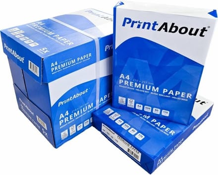 PrintAbout Premium A4 papier 4 dozen (10.000 vel)