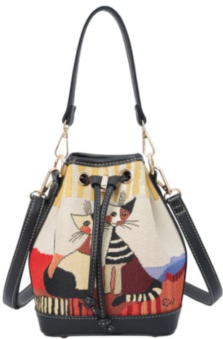 Bucket Bag - Handtas - Schoudertas - Rosina Cat Coppia