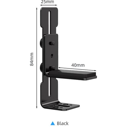 Support de carte graphique VC-5, prise réglable, support de carte vidéo GPU, empêche l'affaissement pour accessoire de boîtier de PC de bureau ITX/ATX noir