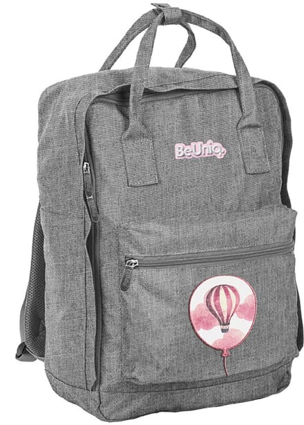 BeUniq Ballon - Rugzak - 37 cm - Grijs