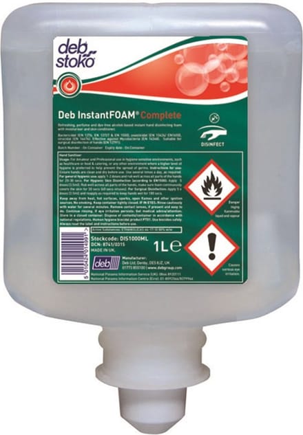 DEB - Instant Foam Desinfectie - 6 x 1 liter