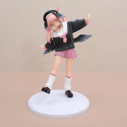 22cm Blue Archive Koharu Version Éclairage du Soir Figurine d'Action Anime Modèle de Collection Décoration de Bureau Cadeau Conçu Pour les Fans black