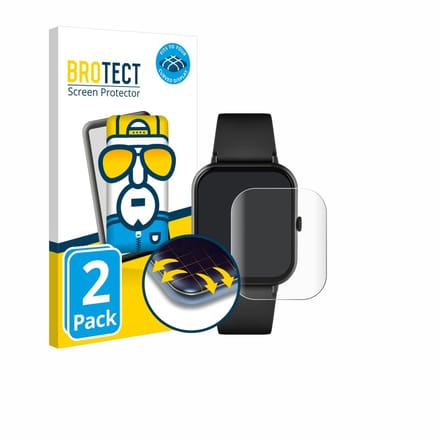 BROTECT - Screenprotector voor Reflex Active Series 17 - Folie Beschermfolie transparant volledig dekking - 2 Stuks