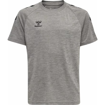 Hummel Core XK Core Poly Shirt kinderen - sportshirts - grijs - Unisex
