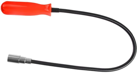 magnetische grijper met ledlamp 565 mm - flexibele pick up tool - magneetgrijper - gmp