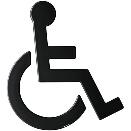 HEWI Series 477/801 Symbol Barrier-free 801.91.030 72