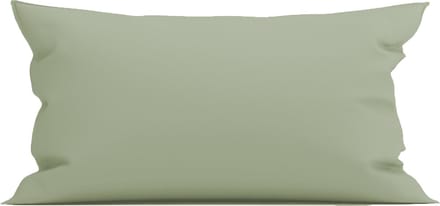 Yellow Kussensloop Percale - Kussenhoes van 40x80 cm - 1 stuk - 100% Katoen-Perkal - Groen