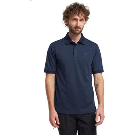 Tenson TXlite Melange Polo heren Donkerblauw 2XL