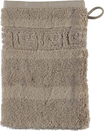 CAWÖ Noblesse Uni Washandje - Zand - 16x22