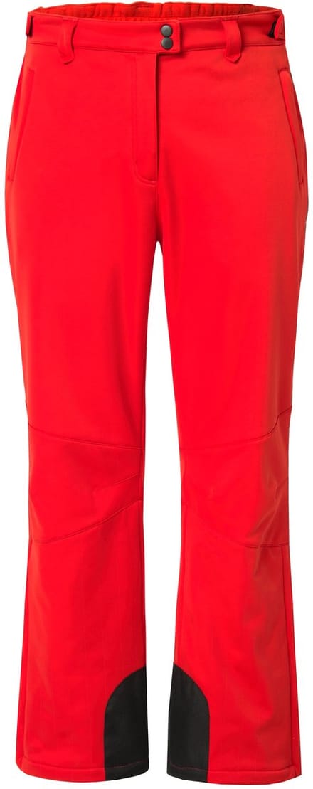 Ulla Popken - Dames - Softshellbroek waterdicht ritszakken sneeuwrok - Salsa - Maat 48