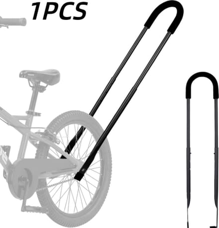 Fiets Hulpstang - Kinderfiets Trainer - Kinderen Leren Fietsen - Uitschuifbaar En Verstelbaar - 27-35 Inch - Universeel