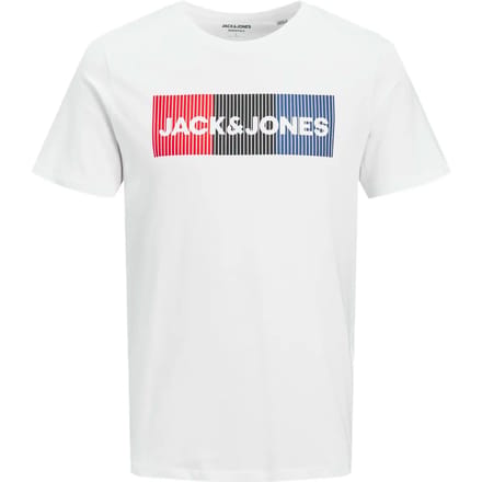 JACK&JONES - JWHCORP LOGO TEE PLAY2 SS O-NECK SN - Heren - T-shirts