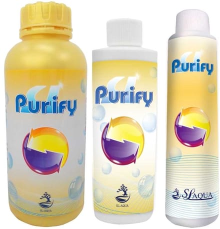 SL-Aqua Purify - Bestrijdt ammoniak/ammonium/nitriet in Aquarium - Inhoud: 500ml