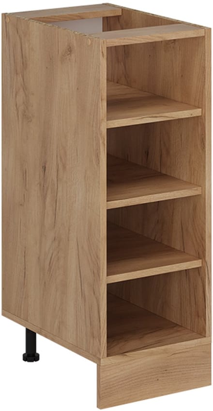 Vicco R-Line Keukenrek – 30 cm zonder werkblad Krachtige eik goud