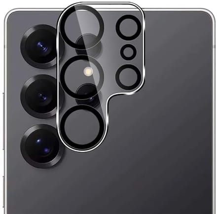 CaseBoutique Camera Lens Protector geschikt voor Samsung Galaxy S26 Ultra - Transparant - Gehard Glas 9H