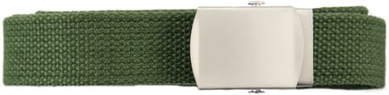 Fostex Garments - Web belt with chrome buckle (kleur: Groen / maat: NVT)