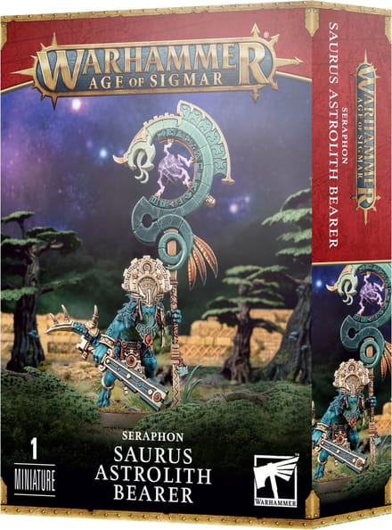 Figurine Games Workshop Warhammer AoS - Seraphon d'Astrolithe Saurus