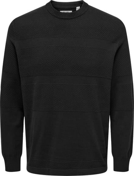 ONLY&SONS - ONSMALIK REG 12 PINAPLE CREW KNIT NOOS - Heren - Gebreide truien