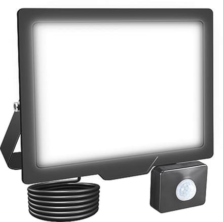 50W LED-schijnwerper met Bewegingssensor - 5000lm Waterdichte Buitenverlichting voor Tuin en Patio