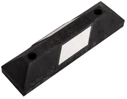 Ri-Traffic varkensrug - wit zwart - inclusief montageset | 55 cm