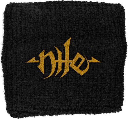 Nile - Gold Logo - wristband zweetbandje
