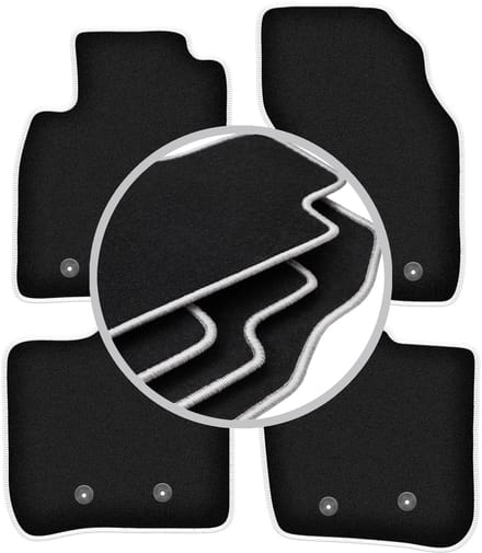 CARLUX-SILVER automatten voor: Volvo S40 I sedan (1995-2004)