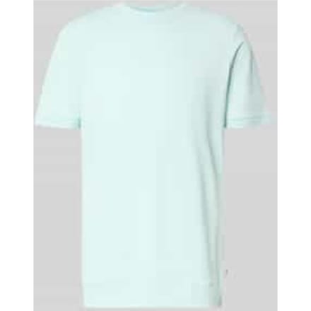 Regular fit T-shirt van katoenmix