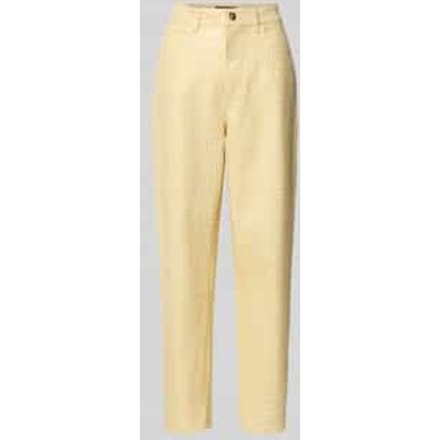 relaxed fit broek in all-over look