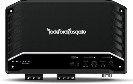 Rockford Fosgate R2-1200X1 Auto versterker 1200W RMS incl basscontroller Monoblok