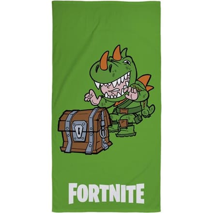 FORTNITE Strandlaken Rex Groen, 70x140