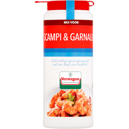 Verstegen - Mix voor Scampi & Garnalen - Strooier groot - Kruiden & specerijen - 175g