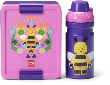 NHG LEGO Lunchset 2-delig - Bee, kunststof, 40580802