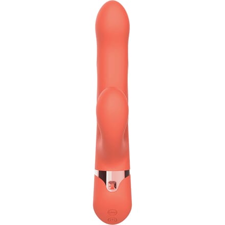 Intoyou - Mindy - Tapping Rabbit Vibrator met Klop-functie en App - Koraal Oranje